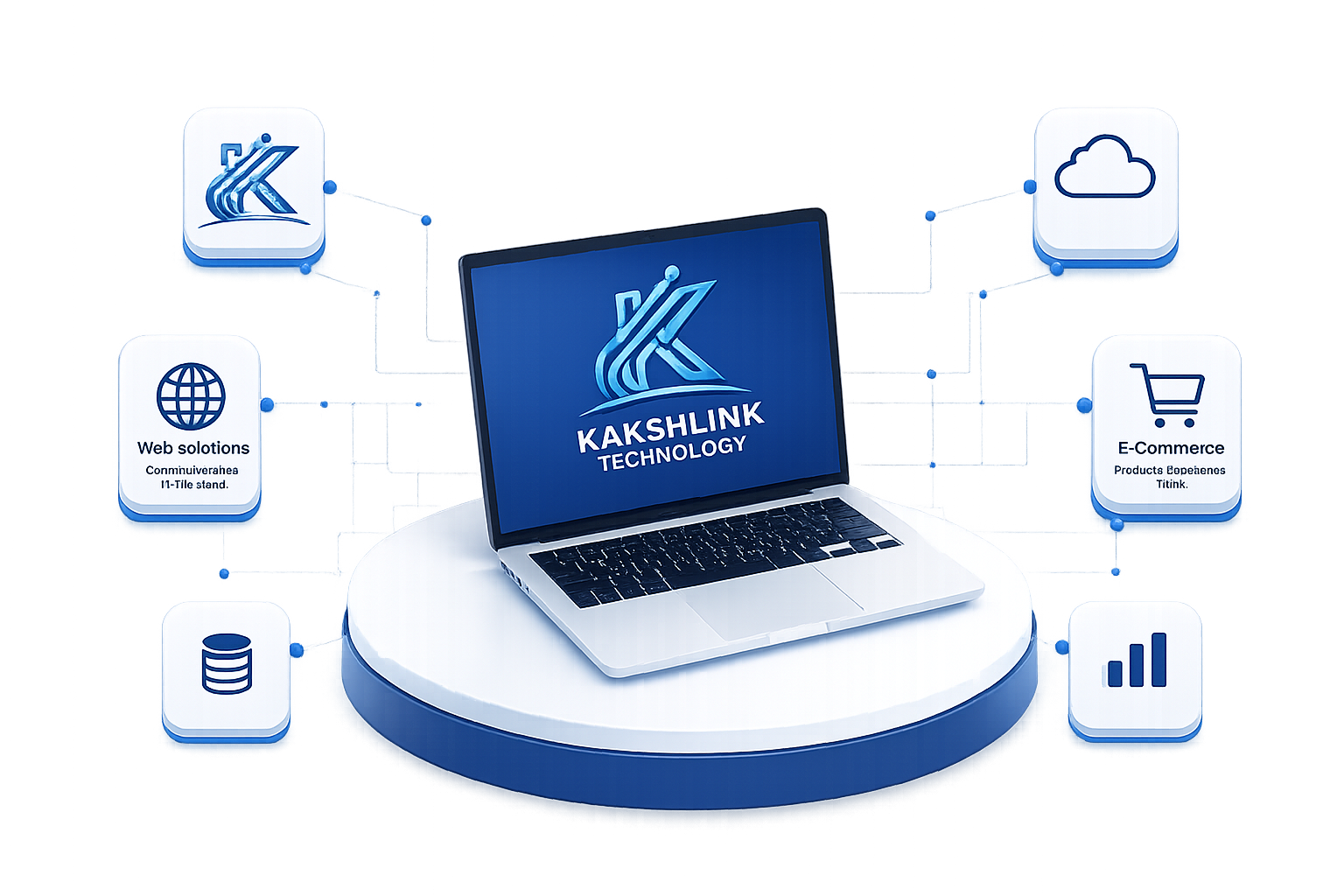 Kakshlink Technology — connected to web, cloud, e-commerce, and data tools